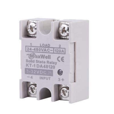 China High current 120A dc sealed to single phase ssr ac type relay SSR Solid State Relay for sale