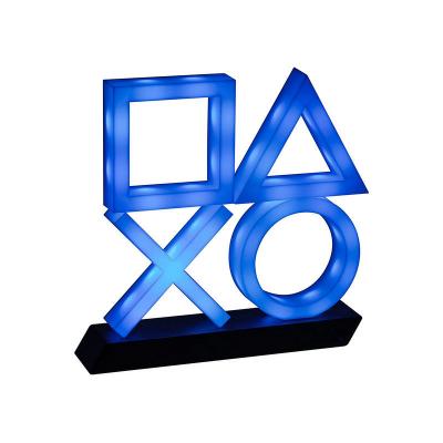 China Ps5 Game Key Icon Led Light Blue White Light XY06 Three Speed Adjustable Desktop Atmosphere Voice Control for sale