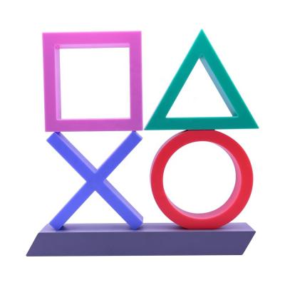 China PS4 Game Key Icon Light Led Three Speed E-sports Adjustable Desktop Atmosphere Light Voice-activated Belief XY02 Light for sale