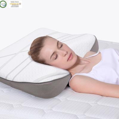 China High Quality Ergonomic Anti Dust Mite Neck 3 Layer Adjustable Bed Pillow for sale