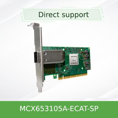 China 10gb Mellanox Network Card MCX653105A-ECAT-SP MCX653106A-ECAT High-Performance Networking Solution for sale