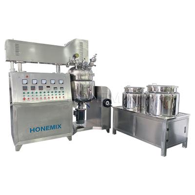 China Hómogenizador al vacío mezclador emulsionador 4KW mezclador de crema corporal en venta
