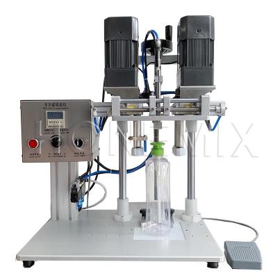 Cina 80W semiautomatica Spray Bottiglia Capping Machine 220V / 50Hz Voltaggio in vendita