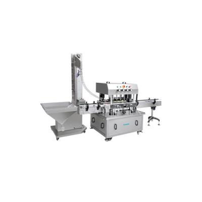 Cina 3KW Alta Velocità Automatica Capping Machine Otto Ruote Acciaio inossidabile in vendita