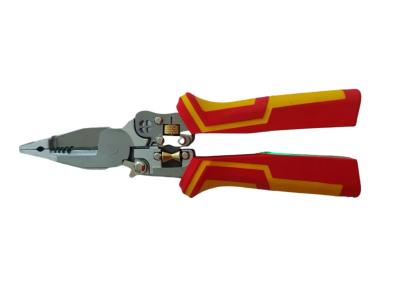 China 10 en 1 desmonte de alambre con medición de corriente, desmonte de alambre para cortar y tirar de cables, desmonte de alambre, pinzas de prueba de tensión, tijeras de cable para raspar y presionar cables con prueba de tensión en venta