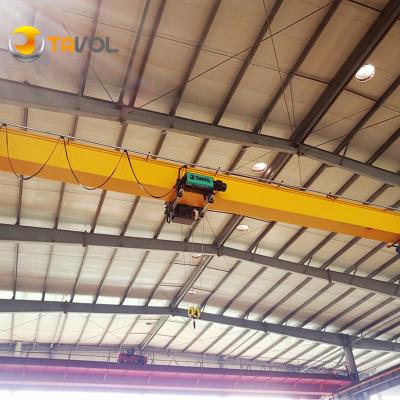 China Bridge Crane High Quality Euro Design Overhead Crane 3T 5T 10T 12T 15T Customized Single Europe Hoisting Air Travel Crane Price for sale