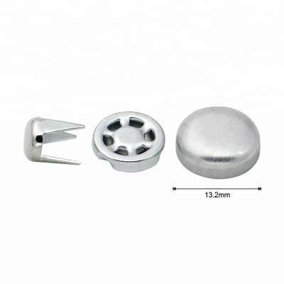 China Sustainable Professional Cotton Baseball 13mm Hat Caps Button for sale