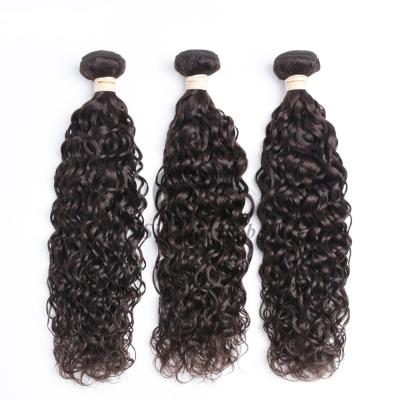 China # 2 Olas de agua marrón oscuro Remy Hacer paquetes de pelo humano Coser en tejido paquetes paquetes brasileños en venta
