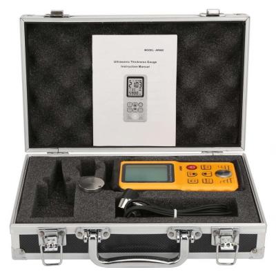 China Smart Sensor AR860 Digital Ultrasonic Thickness Gauge Tester Meter 1.00 To 300.00mm Steel Sound Speed 1000 To 9999m/s AR860 for sale