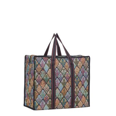 China Multi-Purpose Canvas Package Bag with Zipper Closure and Pp Lining for sale