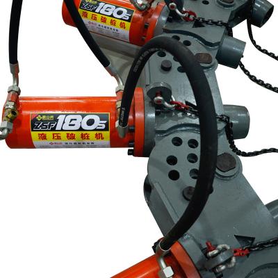 China Construction works China Manufacturer Round Type Excavator Hydraulic Concrete Pile Breaker Head Cutter Customized for sale
