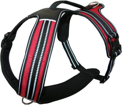 China De twee Leibandgehechtheid belt zacht Geen Uitrusting van de Trekkracht Nylon Hond Te koop