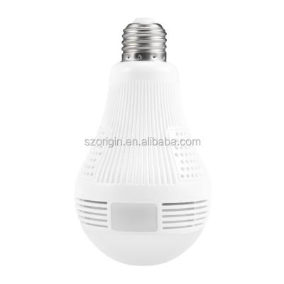 China 960P/1080P/3MP/5MP Wireless Hidden Panoramic Camera Fisheye 360 Bulb CCTV Vandalproof Camera for sale