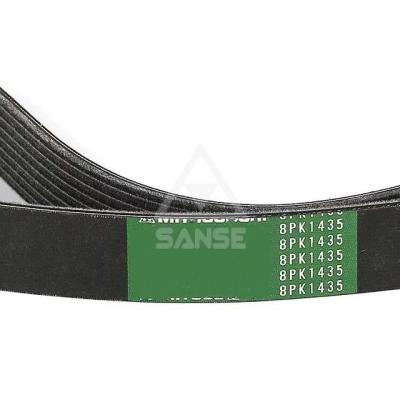 China Excavator Cheaper Price 6BT Engine Fan Belt For LIUGONG LG922D Excavator Parts 8PK1435 for sale