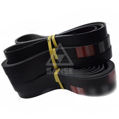 China Excavator Engine Fan Belt 8PK1480 V Velt Rubber Fan Belt For Excavator for sale