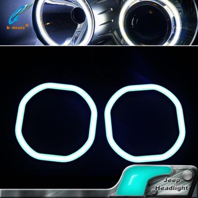 China Square COB Angel Eyes COB Halo Rings Fit For Square Projector Lens 80mm for sale