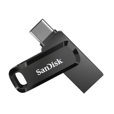 China Memory Stick 32gb 64gb 128gb Black Pendrive SanDisk USB3.1 Flash Drive USB3.1 Dual Type-C High Speed Disk for sale