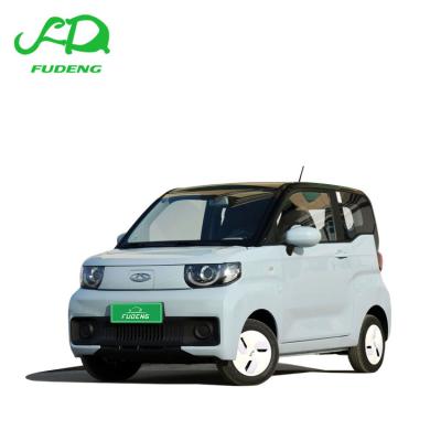 China 4 Wheel Electric Car Mini Hot Sale Cheap Price Chery QQ Chinese High Speed Electric Ice Cream Car New for sale