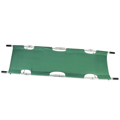 China China High Quality Steel Hospital Stretcher 58*21*14cm Size Foldable Portable Times Aid Stretcher for sale