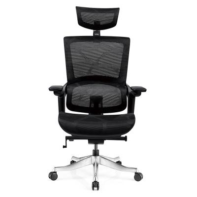 China Silla Maker Adjustable Massive Ergonomic Swivel Lift Full(Height) Ocean Mesh Office Chair, 3d Armrest Executive Office Lift Chair for sale