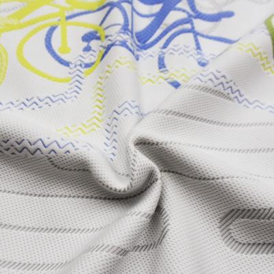 China Stretch Comfort High Quality Polyester Jacquard Knitted Mattress Fabric for sale
