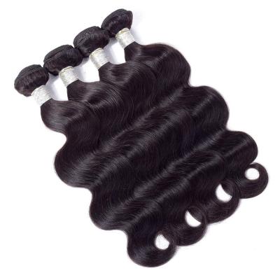 China Shining Best Sellers 100% Indian Raw Hair Virgin Hair Body Wave Unprocessed Cuticle Aligned Hair Weave Bundles for sale