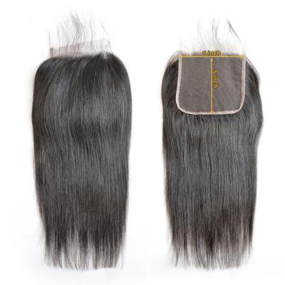 China 5x5 6x6 7x7 HD Lace Closure Brazilian Hair Shiny Swiss Lace Front Brazilian Hair Weave Bundles With Closure for sale