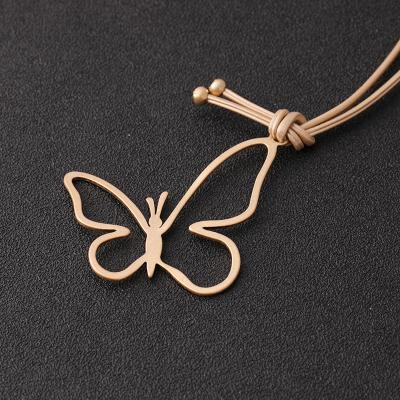 China TRENDY simple necklace designs 2021 simple design necklace for girls long pendant necklaces for girls for sale