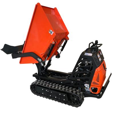 China Factory Power Wheelbarrow Crawler Tracked Mini Dumper Rubber Track for sale