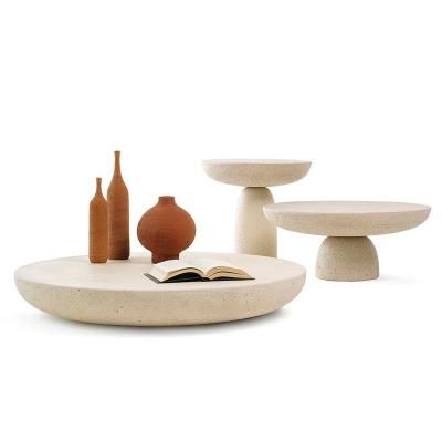 Китай Wood In Painting Hotel Coffee Table Small Round Side Tables продается