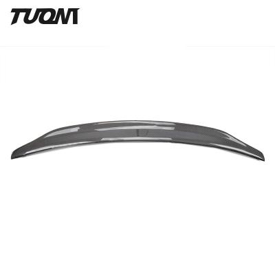 China Alerón de coche de fibra de carbono de una sola cubierta, alerón trasero para maletero, alerones de coche para Audi A3 S3 Sedan en venta
