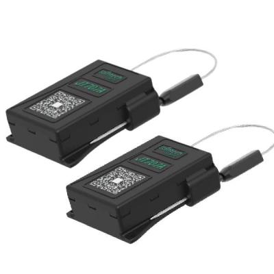 중국 로프는 패드 록 검은 1500mAh 재충전이 가능한 리튬 이온 배터리를 추적하는 GPS를 줄였습니다 판매용