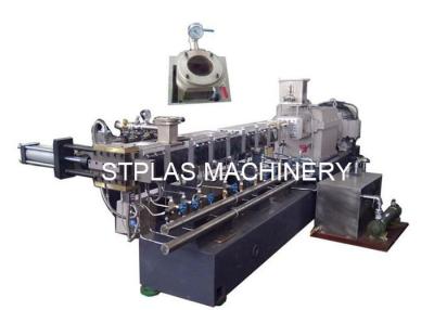 China Co que gira el extrusor de tornillo gemelo para el composición/llenador Masterbatch del polímero en venta