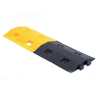China Plastic Speed Breaker Bump For Road PE High Quality Cheap Price Driveway Restriction Concrete Speed Bump for sale