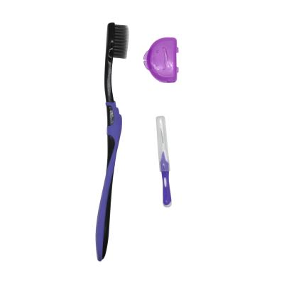 China Ultra Soft Durable Clean Orthodontic Toothbrush Set Portable Ultra Soft Orthodontic Toothbrush for sale