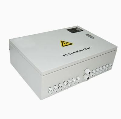 China Wall Mounted Solar Combiner Box IP65 2P 3P 4P Over Voltage Protection HLX-DC for sale