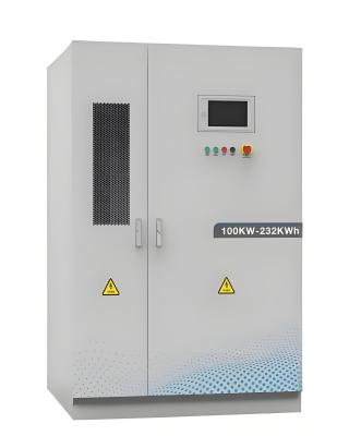 China Liquid Cooled Energy Storage Integrated Cabinet 232kwh Multi-cold-source Liquid-cooling System IP54 for sale