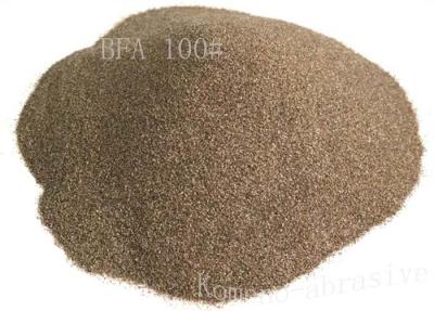 China Óxido de aluminio de FEPA P8-P2000 Brown para los papeles de la arena de la correa de la arena y otros abrasivos revestidos en venta
