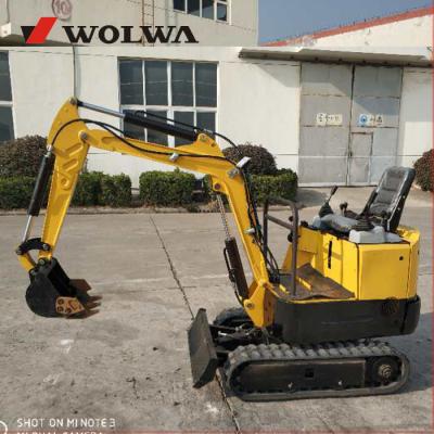 China cheap price 1ton weight mini excavator with drive polis handle 0.025 m3 for sale