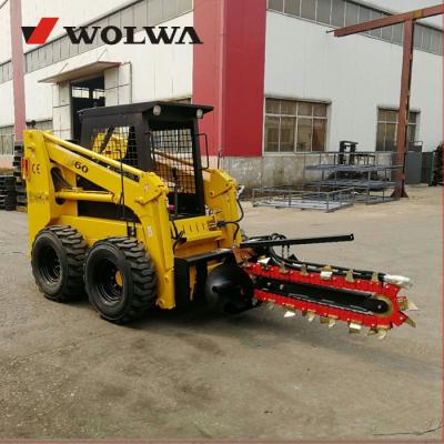 China chinese skid beef loader with slicer attachments for sale 850kgs for sale