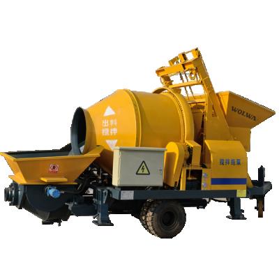 China Farms Concrete Mixer And Concrete Pump With Famous Diesel Engine for sale