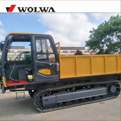 China Farms 10 ton load weight crawler dumper with cheap price on sale for sale