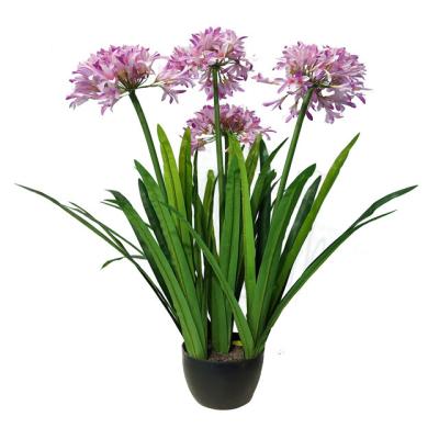 China Hot Selling Fake Bonsai Plant Artistic Daffodil Indoor Outdoor Flower Artificial Narcissus Flower For Home Garden Wedding Decoration for sale