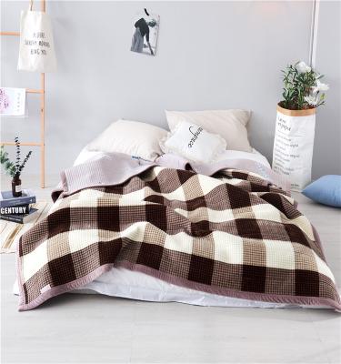 China Nondisposable Wholesale Custom 100% Custom Blanket Polyester Bedroom Blanket Blankets For Winter for sale