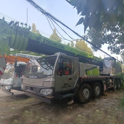 中国 50t 中古 望遠鏡式腕クレーン 最大25M 持ち上げ高度 液体シリンダー その他 販売のため
