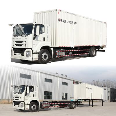 Κίνα Van Cargo Tank Type Isuzu 4X2 Demountable Swap Body Dry Container Truck προς πώληση