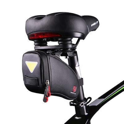 China Durable Scotchlite Reflective/Waterproof WHEEL Strap-on Under Bike Rainproof Saddle Seat Bicycle Bag Recycling Pack for sale