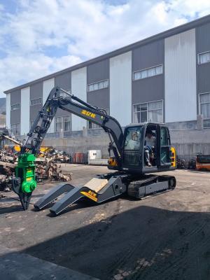 China Refractory Brick Removal Steel Slag Cleaning Demolition Robot for sale