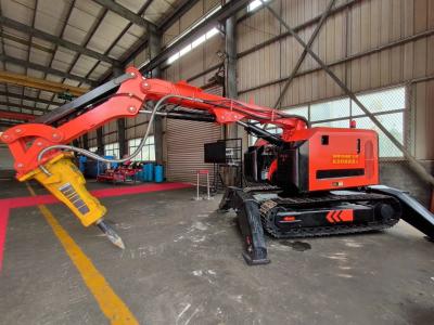 China Remote Control Demolition Robot Blasting Robot For Digging / Crushing / Grabbing And Cleaning Mines for sale