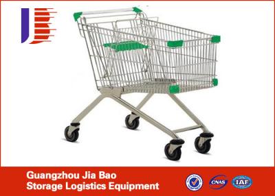 China Stapelbare Supermarktboodschappenwagentjes Te koop